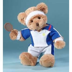  RUSS 12 Beary Special Teddies Smash Tennis Teddy Bear 