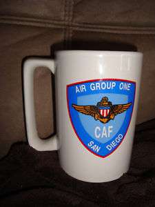 VTG CALIFORNIA AIR GROUP ONE~AVIATION MUSEUM coffee mug  