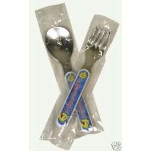  2pc Spongebob Spoon & Fork Set Baby