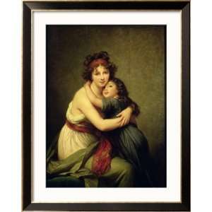  Madame Vigee Lebrun and Her Daughter, Jeanne Lucie Louise 