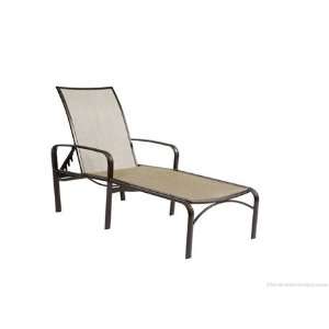   Adjustable Patio Chaise Lounge Hammered Pewter Patio, Lawn & Garden