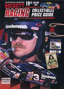 2011 Beckett RACING Collectibles Price Guide 19th Edn.  