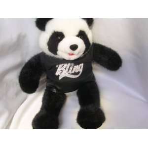  Panda Teddy Bear Bling Plush Toy 15 Collectible 
