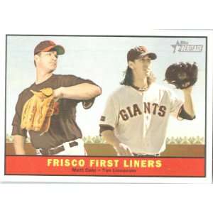  / Matt Cain (Frisco First Liners ) San Francisco Giants   Mint 