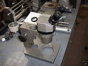 Olympus VMT Stereo Microscope on Plain Stand  