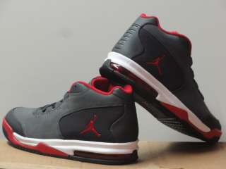 Nike Air Jordan Big Fund Viz RST Grey Red White Sneakers Mens Size 7.5 