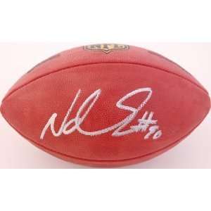  SUH SIGNED AUTOGRAPHED FOOTBALL OFFICIAL NFL GAME BALL DETROIT LIONS 