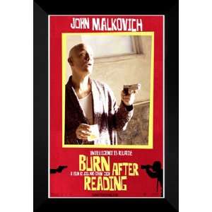  Burn After Reading 27x40 FRAMED Movie Poster   Style D 