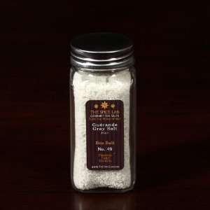 Gray Sea Salt   French Sea Salt (Fine )   in a Spice Bottle  