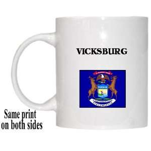  US State Flag   VICKSBURG, Michigan (MI) Mug Everything 