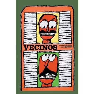  Vicinos (Neighbors) by Unknown 12x18