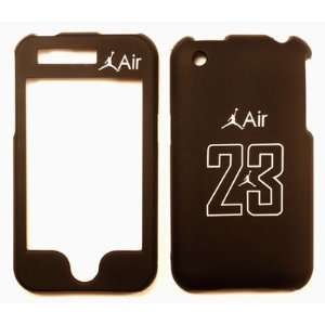  Air Jordan Black iPhone 3 3G Faceplate Case Cover Snap On 