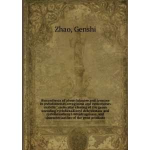   , and characterization of the gene products Genshi Zhao Books