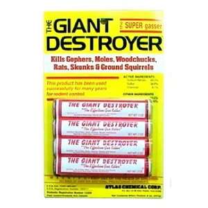  Giant Destroyer Smoke Bombs   Pack of 4