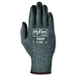 Ansell Healthcare HyFlex Foam Gloves, Ansell 205674 Black Gloves With 