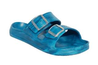 New Birkenstock Atlantic Sandal Blue Ladies 38 M 7 $60  