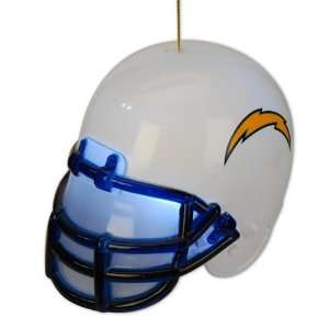   Diego Chargers LED Light Up Helmet Christmas Ornament