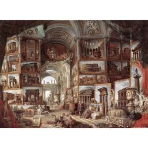 Picture Gallery with Vews of Ancient Rome 