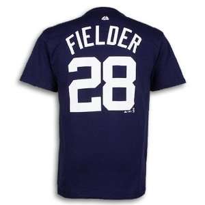   Tigers Player Name & Number T Shirt   Prince Fielder Sports