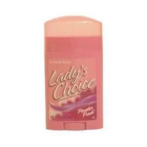 Ladys Choice Ultra Clear Anti Perspirant Deodorant Solid Powder Fresh 