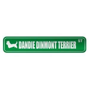   DANDIE DINMONT TERRIER ST  STREET SIGN DOG