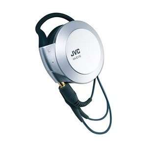  JVC HA E170S Ear Clip Headphones with Retractable Cord 
