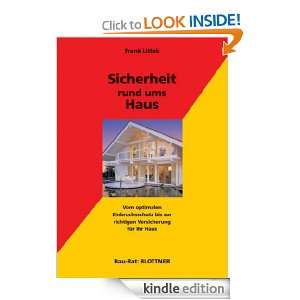   Versicherung für Ihr Haus (German Edition) Frank Littek 