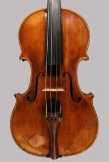   very fine certified Italian violin by Vincenzo Postiglione, ca. 1900