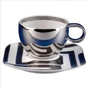  Versace by Rosenthal Dedalo Combi Saucer 6  Inch, square 