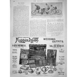   1901 ANERLEY BICYCLE CLUB CRYSTAL PALACE MOTOR TANDEM