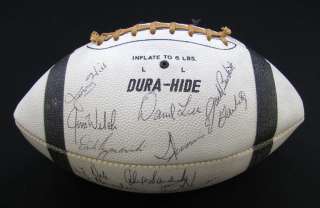 1966 Baltimore Colts team signed football (38 sigs)  