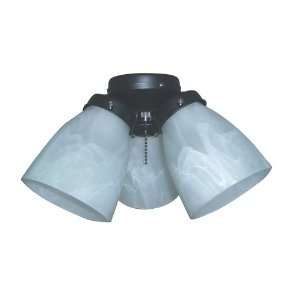  Harbor Breeze 3 Light Metal Black Ceiling Fan Light Kit 