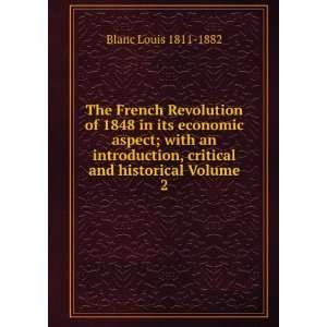   , critical and historical Volume 2 Blanc Louis 1811 1882 Books