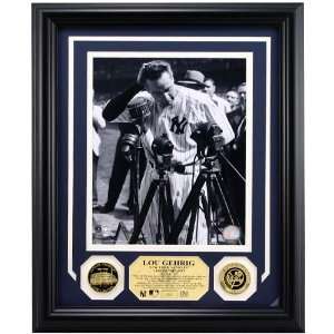 New York Yankees Lou Gehrig Farewell Speech Photomint  