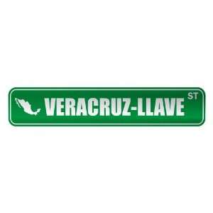 VERACRUZ LLAVE ST  STREET SIGN CITY MEXICO
