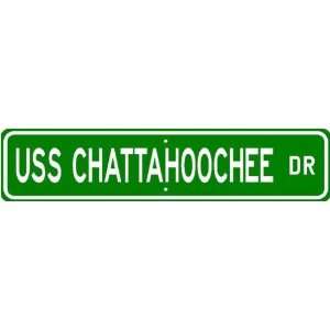  USS CHATTAHOOCHEE AOG 82 Street Sign   Navy Ship Gift S 