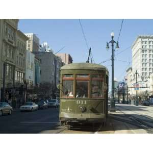 St. Charles Streetcar, New Orleans, Louisiana, USA Premium 