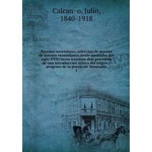  Parnaso venezolano; coleccioÌn de poesiÌas de autores venezolanos 