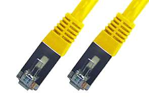 Keydex CAT6a STP Network LAN ETHERNET Cable 3ft Yellow 816742011576 