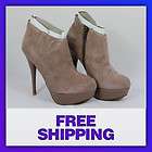 Steve Madden Womens Chelseey Blush Suede Ankle Boot   