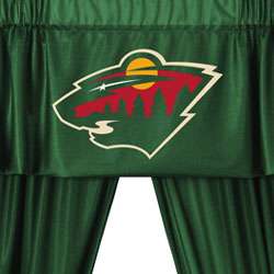 Minnesota WILD Hockey SPORTS CURTAINS/Drapes+VALANCE  