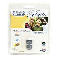 ATP Petito AF2GUFP1TI 2GB USB 2.0 Flash Drive (Titanium) 843127000245 