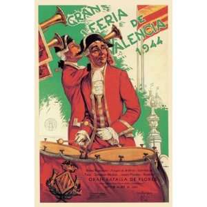   Feria de Valencia   Poster by Gimeno Moreno (12x18)