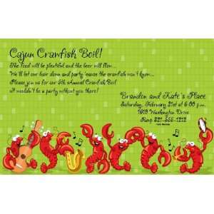  Crawfish Fun Party Invitations Toys & Games