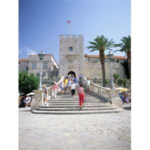 Gateway to the Old City, Veliki Revelin Tower, Korcula Town, Korcula 