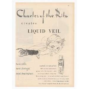   the Ritz Liquid Veil Make Up Lotion Print Ad (23743)