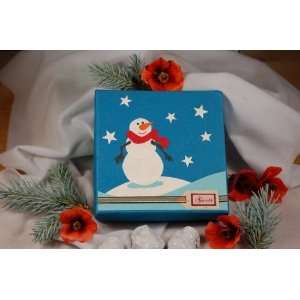   Crunch Snowmen in handmade box  Grocery & Gourmet Food