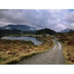 Track Leading to Cottage on the Shores of Glen Affric, Highlands of 