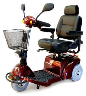 ActiveCare Pilot 3 Wheel Electric Mobility Scooter RED  