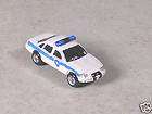 Scale 1998 White & Blue City Police Car
